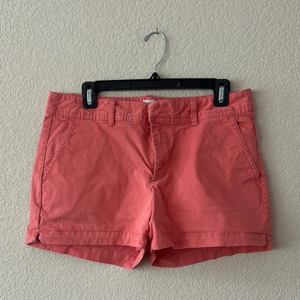 GAP coral Shorts Cotton Blend Summer Essential